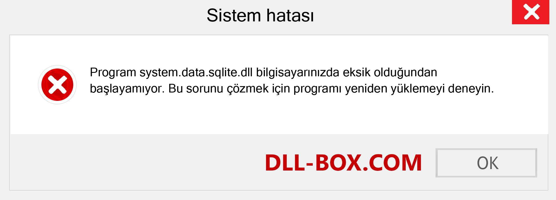 system.data.sqlite.dll dosyası eksik mi? Windows 7, 8, 10 için İndirin - Windows'ta system.data.sqlite dll Eksik Hatasını Düzeltin, fotoğraflar, resimler